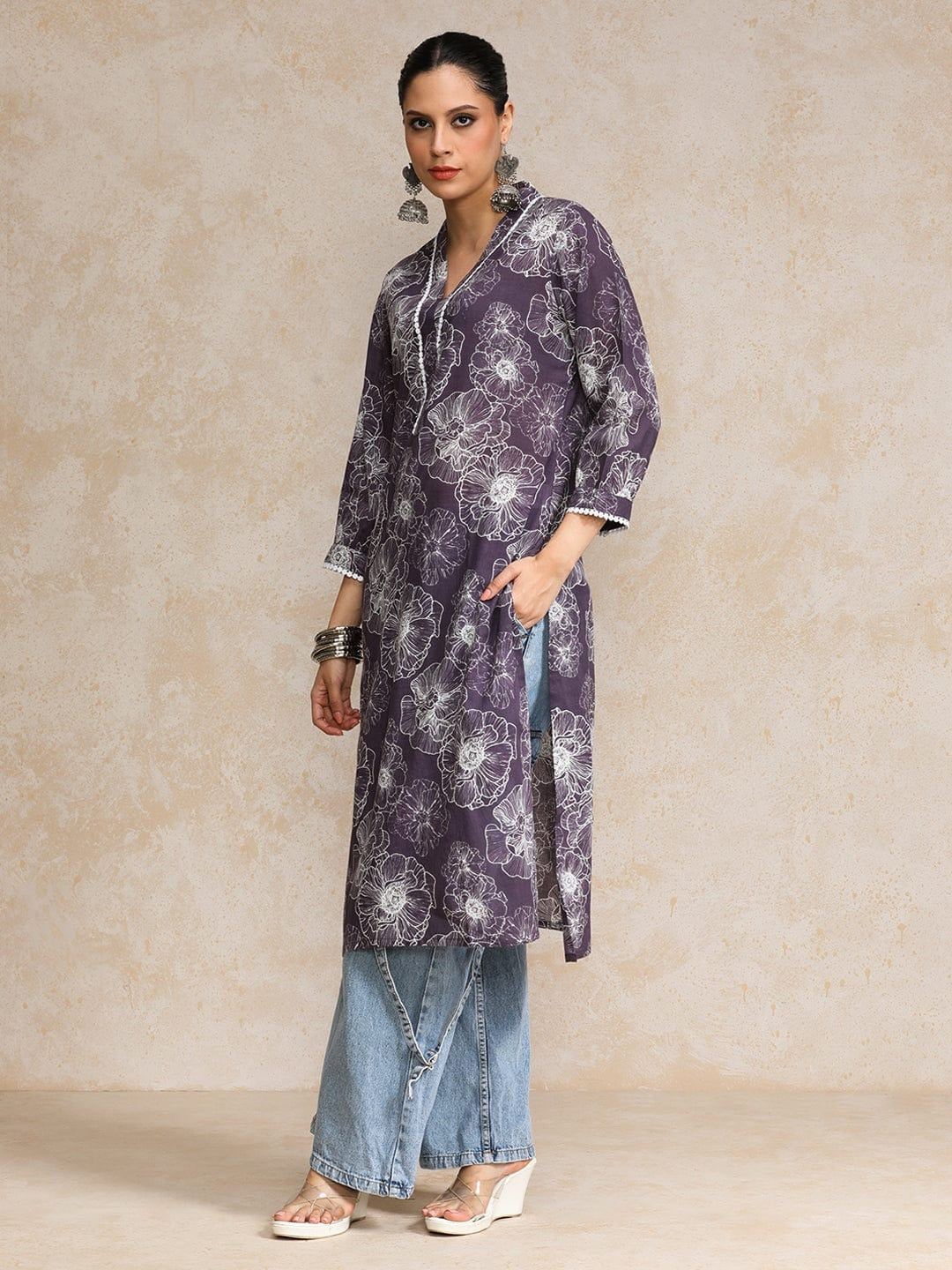 Stylish Cotton Kurta Top