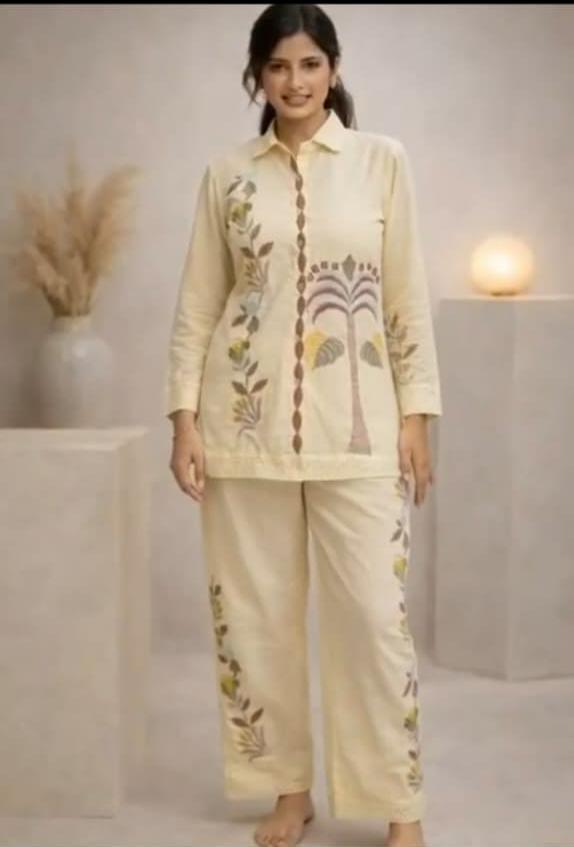 pour cotton coord set