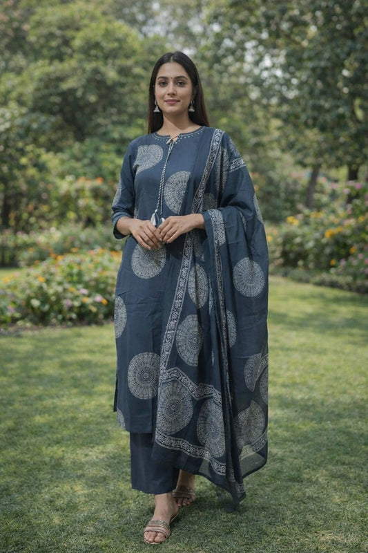 Ethnic Cotton Suit