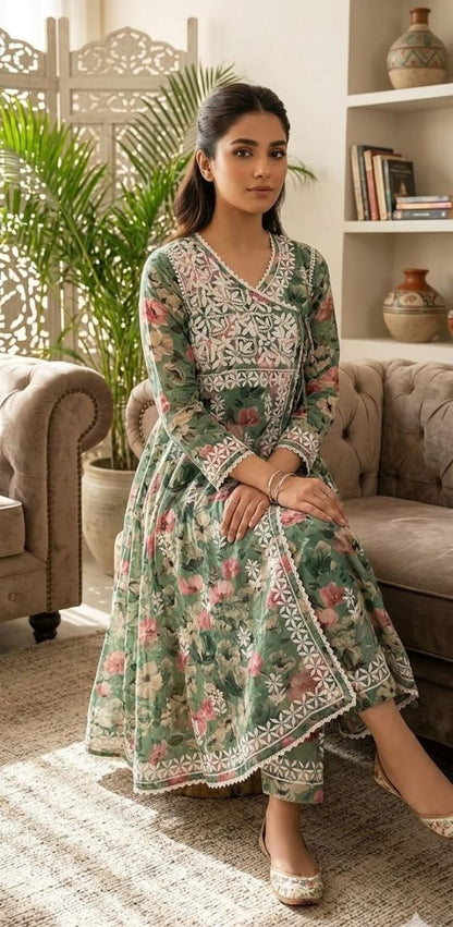 stylish comfortable chikan suit