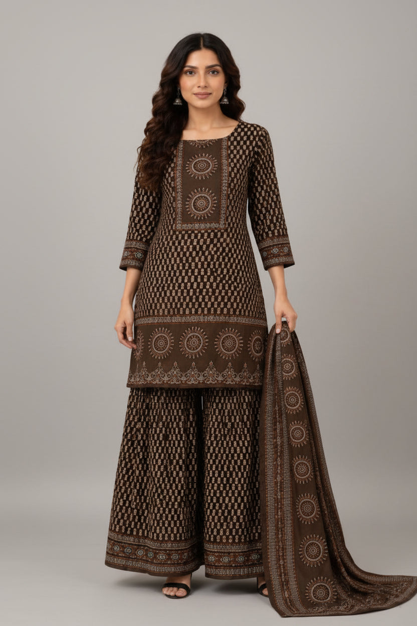 Gopi viral pure cotton suit