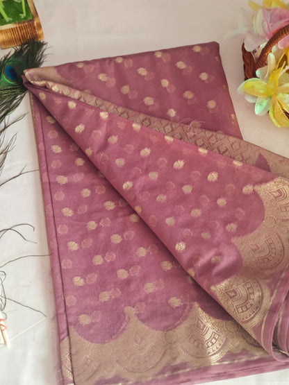 Georgette sculpt booti saree