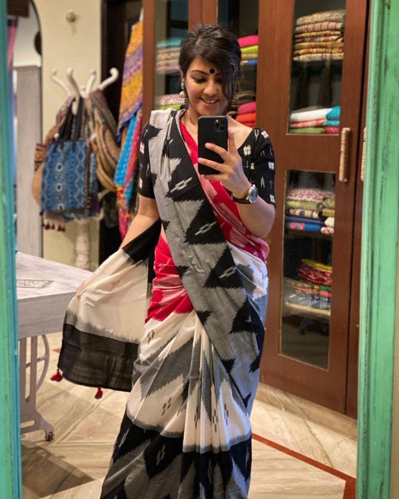 Handcrafted Linen Sarees For Modern  Women