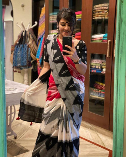 Handcrafted Linen Sarees For Modern  Women
