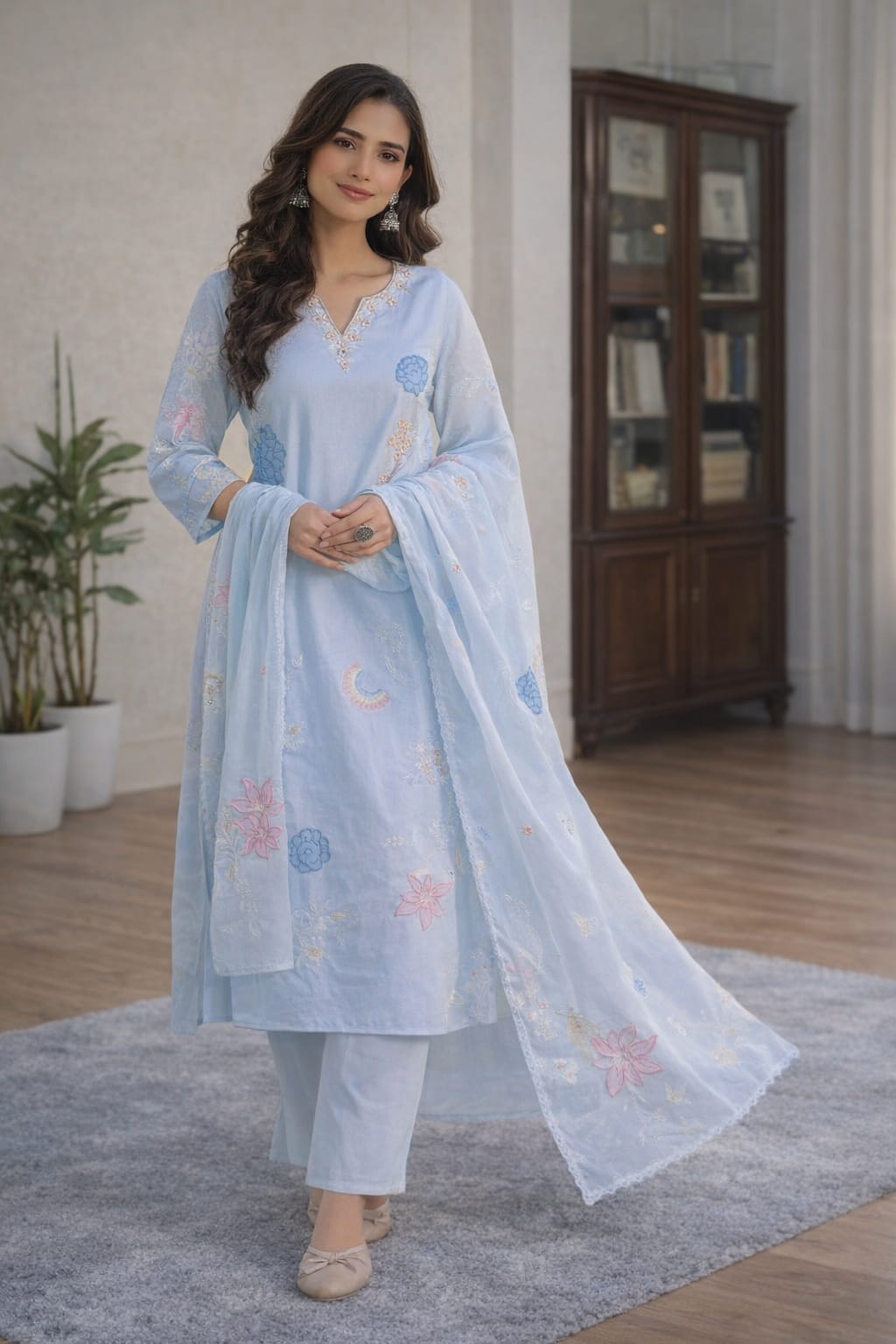 ethnic cotton suits
