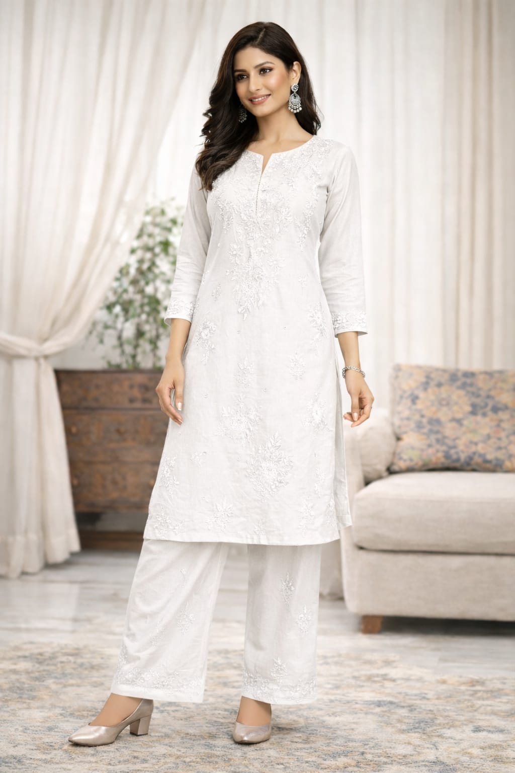 stylish chikan suits